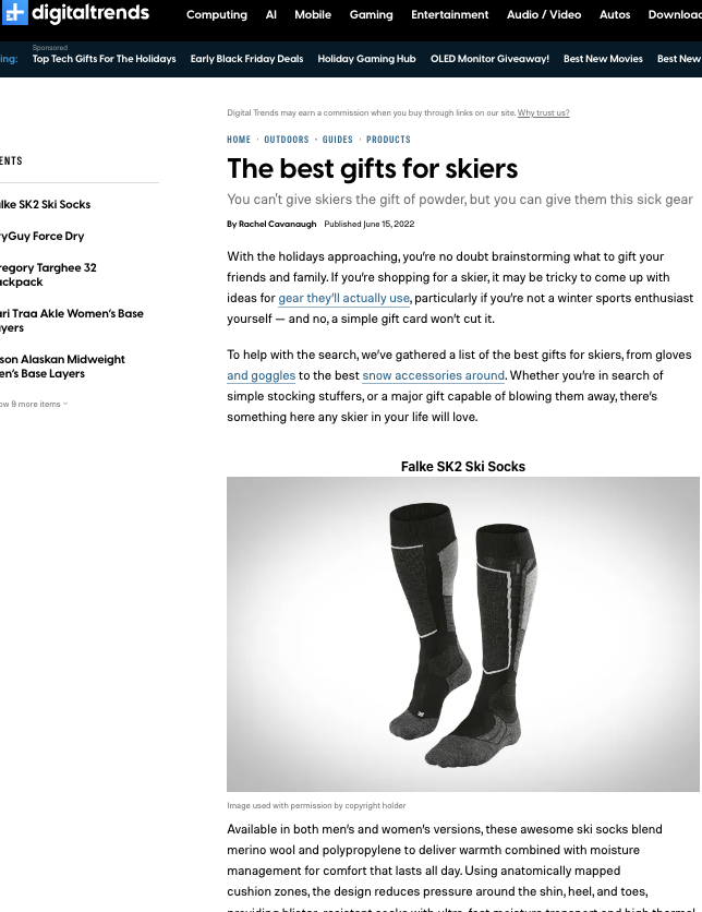 The Best Gifts For Skiers